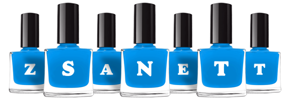 Zsanett glossy logo