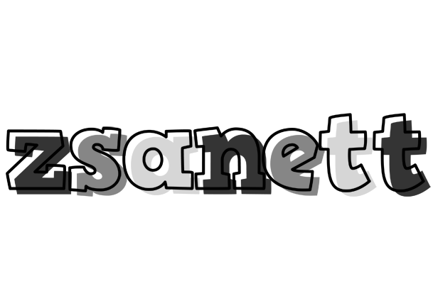 Zsanett night logo