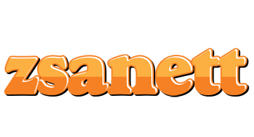 Zsanett orange logo