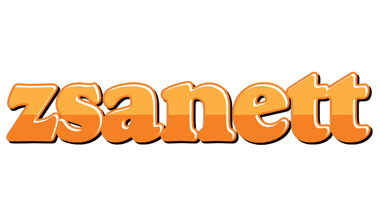 Zsanett orange logo
