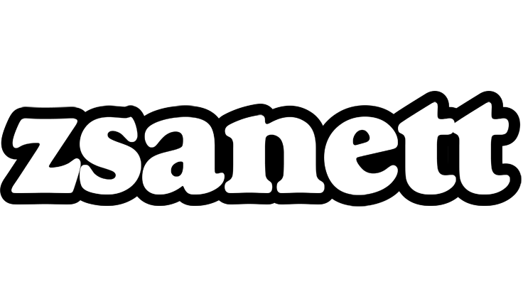 Zsanett panda logo