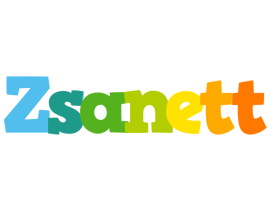 Zsanett rainbows logo