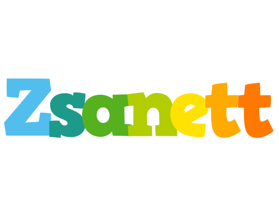 Zsanett rainbows logo
