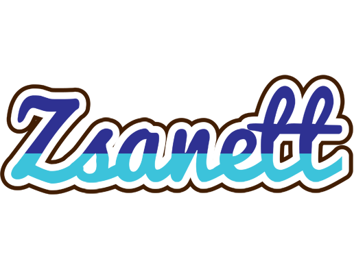 Zsanett raining logo