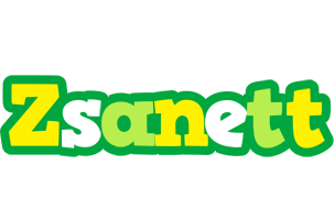 Zsanett soccer logo