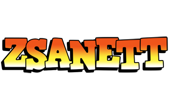 Zsanett sunset logo