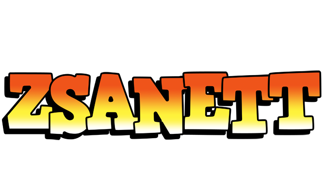 Zsanett sunset logo