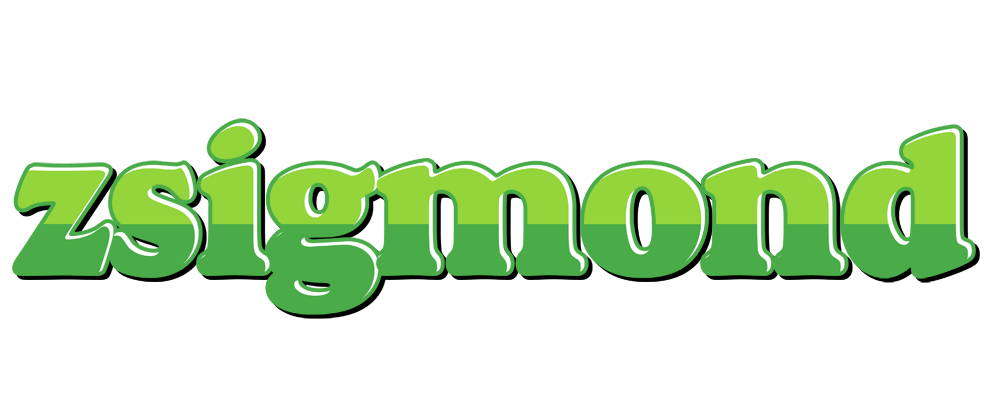 Zsigmond apple logo