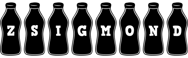 Zsigmond bottle logo