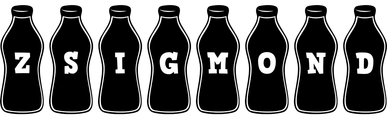 Zsigmond bottle logo