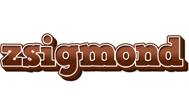 Zsigmond brownie logo