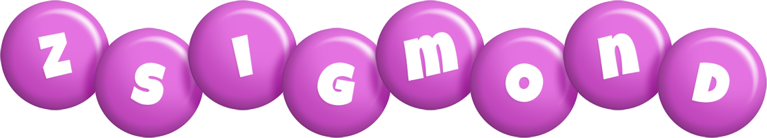 Zsigmond candy-purple logo