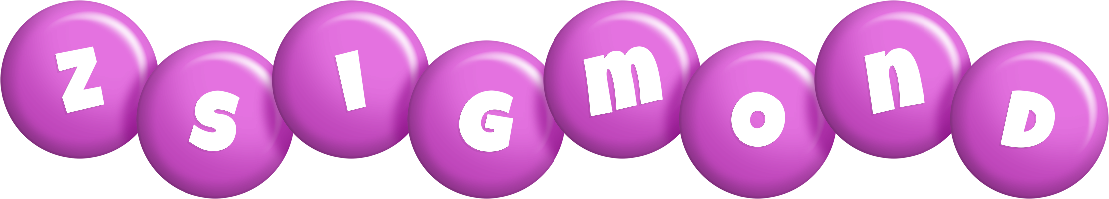 Zsigmond candy-purple logo