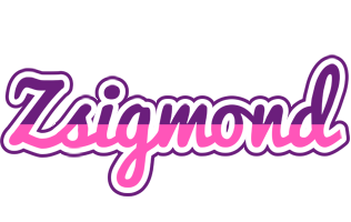 Zsigmond cheerful logo