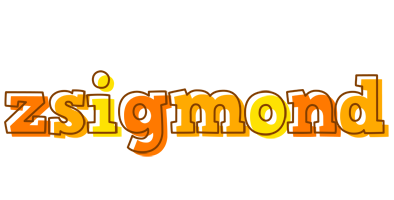 Zsigmond desert logo