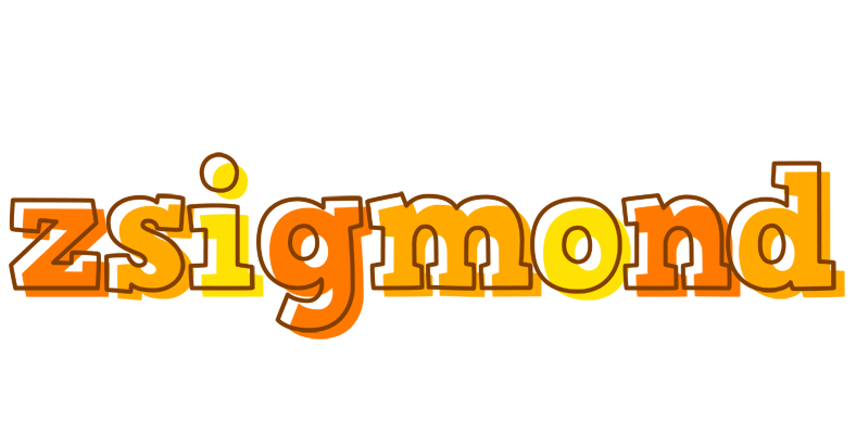 Zsigmond desert logo