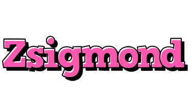 Zsigmond girlish logo