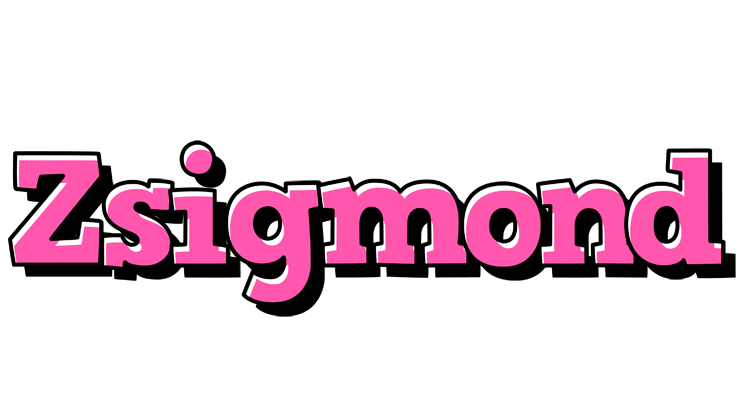 Zsigmond girlish logo