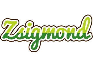 Zsigmond golfing logo