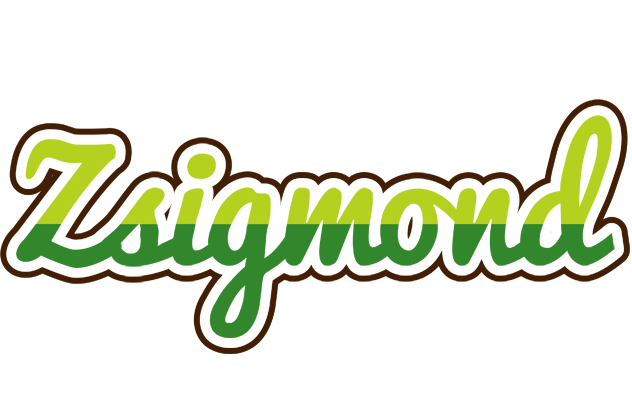 Zsigmond golfing logo