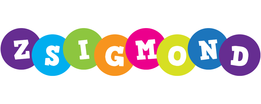 Zsigmond happy logo