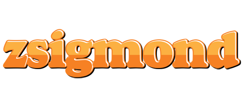 Zsigmond orange logo