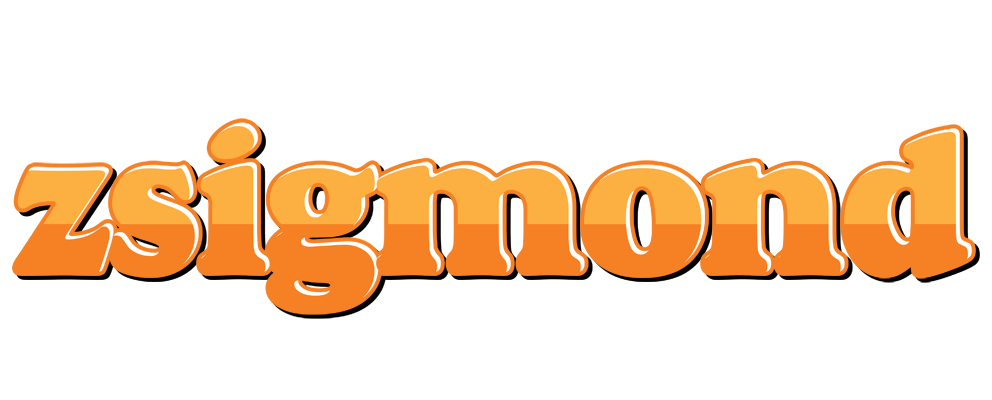 Zsigmond orange logo