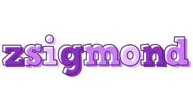 Zsigmond sensual logo