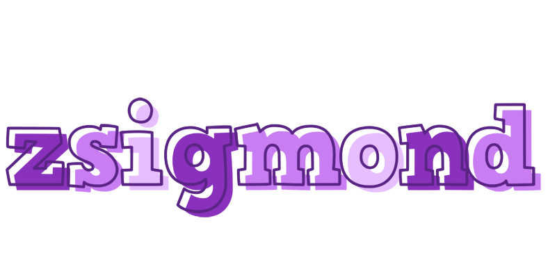 Zsigmond sensual logo