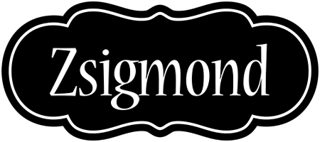 Zsigmond welcome logo