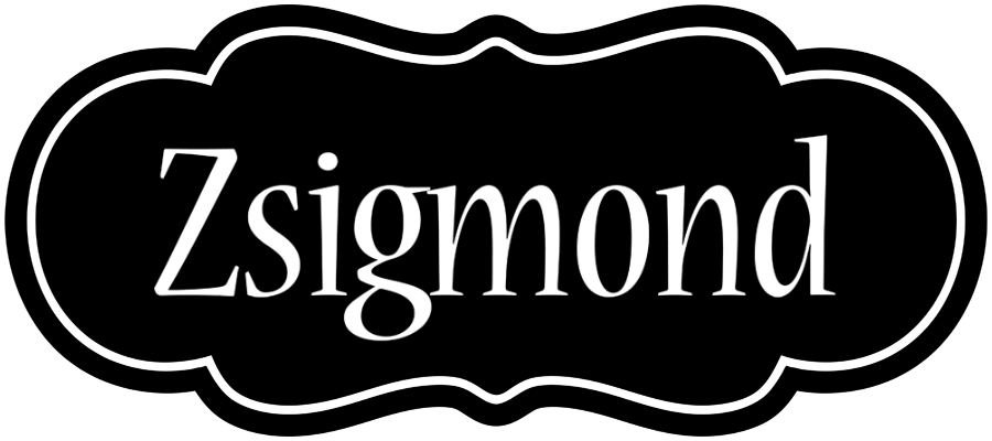 Zsigmond welcome logo