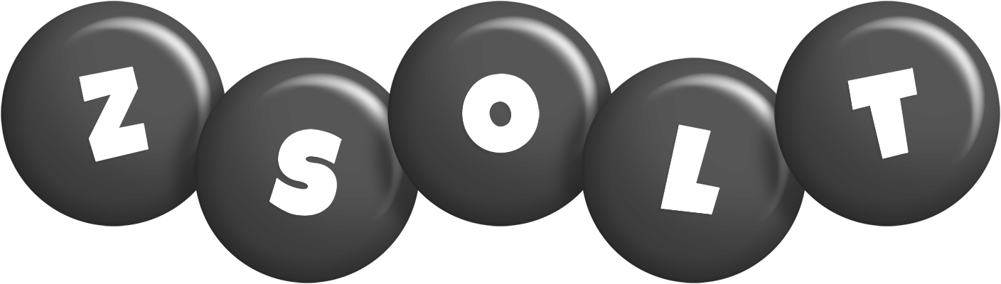 Zsolt candy-black logo