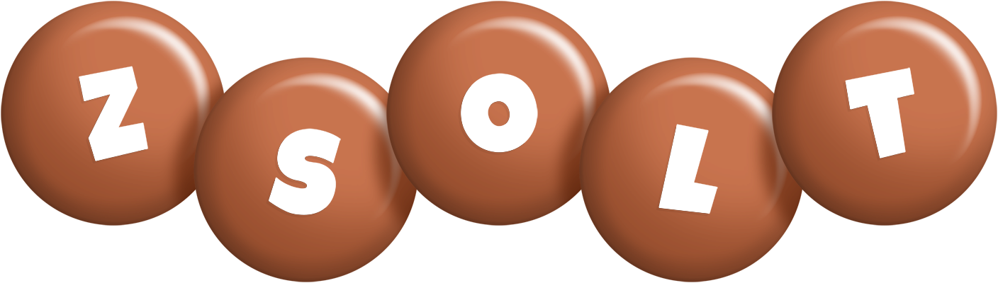 Zsolt candy-brown logo
