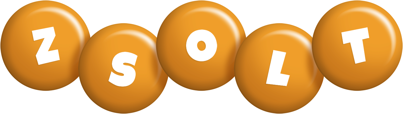 Zsolt candy-orange logo