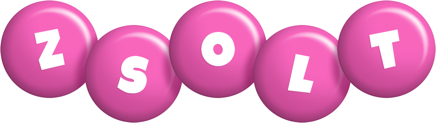 Zsolt candy-pink logo