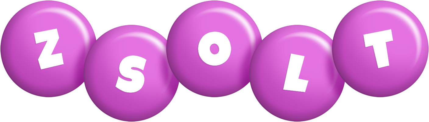 Zsolt candy-purple logo