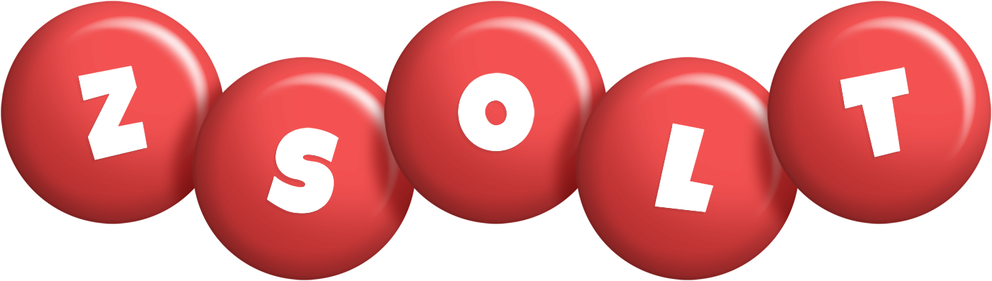 Zsolt candy-red logo