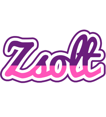 Zsolt cheerful logo