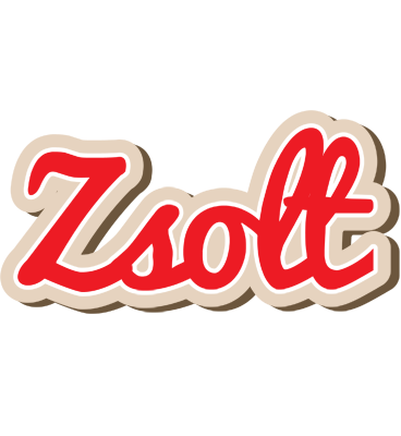 Zsolt chocolate logo
