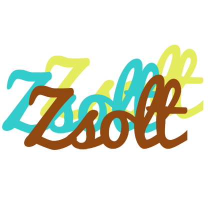 Zsolt cupcake logo