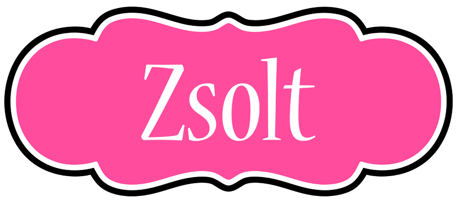 Zsolt invitation logo