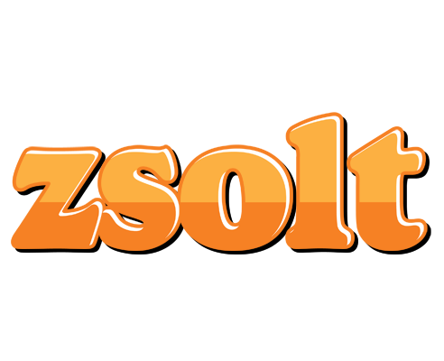 Zsolt orange logo