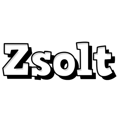 Zsolt snowing logo