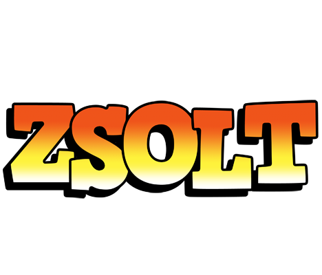 Zsolt sunset logo