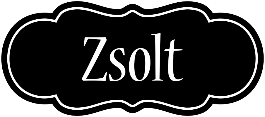 Zsolt welcome logo