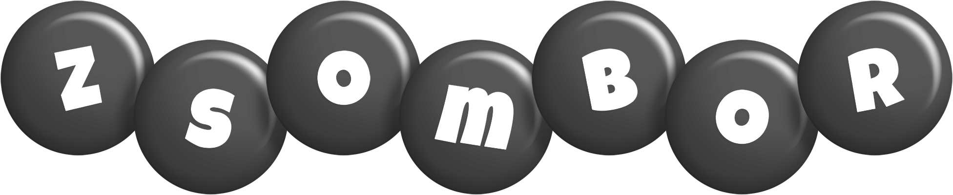 Zsombor candy-black logo