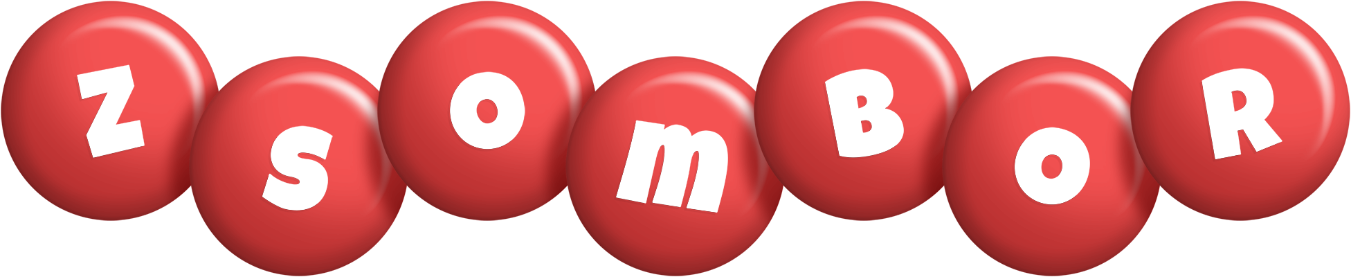 Zsombor candy-red logo