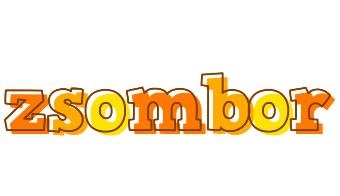 Zsombor desert logo