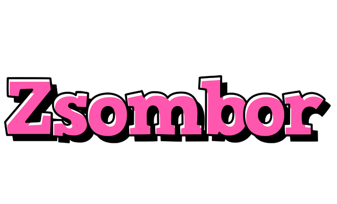 Zsombor girlish logo