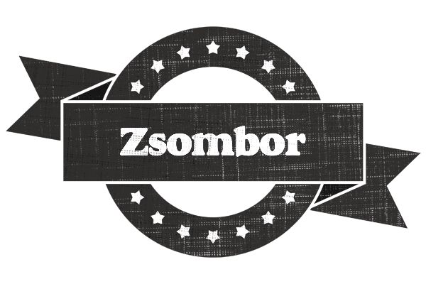 Zsombor grunge logo